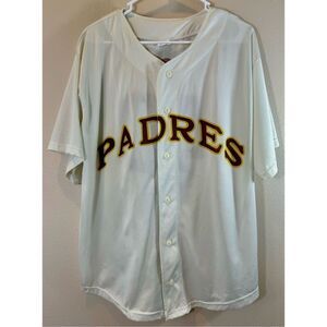 San Diego Padres Petco 40th Game Day Button Up Baseball Jersey Men's XL